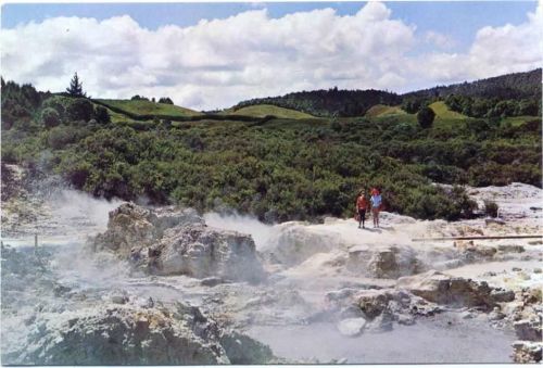 um 1970 Rotuora: Sodom and Gomorrah,Tikitere AKU1