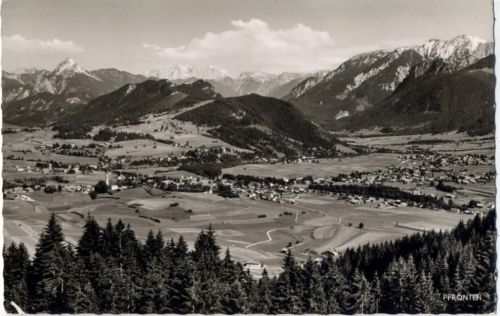 1960 Pfronten, Ansicht (view),Franz Milz