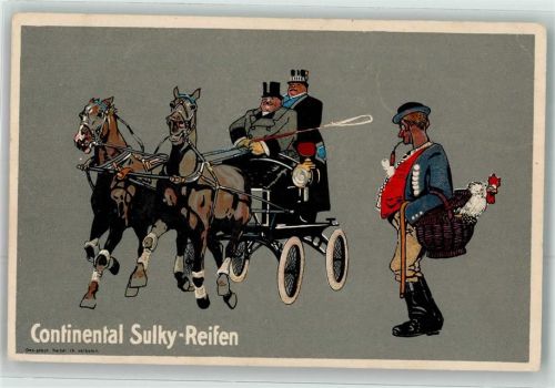 Sulky Reifen Pferdewagen Pfeife Huhn Continental