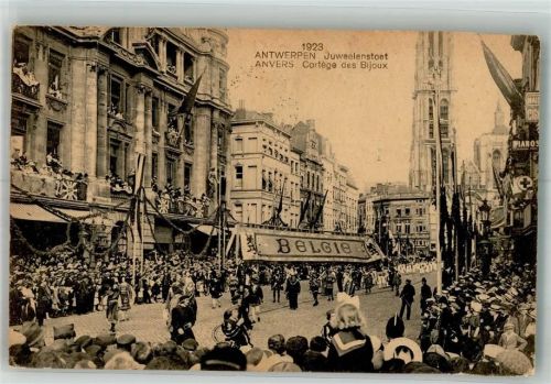 Antwerpen Juweelenstoet 1923