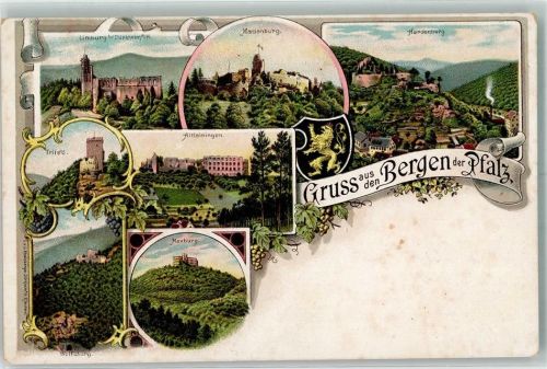 Hardenburg Pfalz Madenburg Limburg Dürkheim Trifels Altleiningen Wolfsburg Maxburg