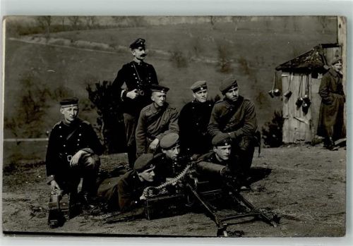 Maschinengewehr Schießübungen Uniform Waffen