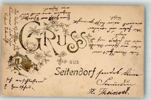 1900 Gruss aus Seitendorf