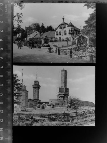 Feldberg 2 Stück: Fernmelde, Fernseh u. U.K.W Sender
