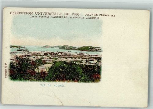 Noumea Ausstellung 1900 Einriss