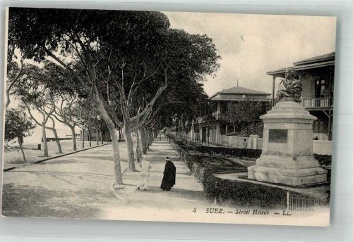 Suez Denkmal Street Helene