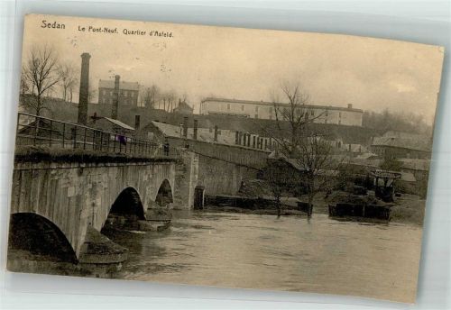 Sedan 1916 Le Pont-Neuf Feldpost WK I