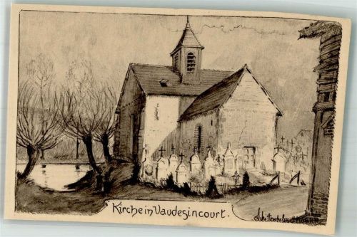 Vaudesincourt Kirche WK I