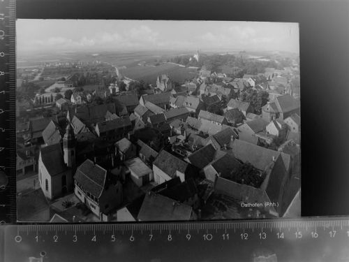 67574 W6522 Osthofen , Rheinhess GLASNEGATIV