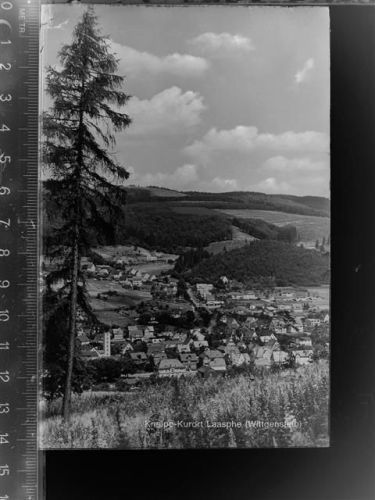 57334 W5928 Bad Laasphe GLASNEGATIV