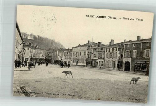 Saint-Mihiel 1914 Place des Halles Feldpost WK I VI. Inf.Div.