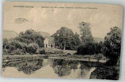 Moringen 1909 Stadtpark Fischteich