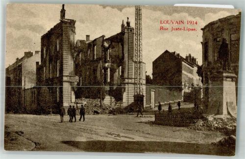 Loewen WK I Rue Juste Lipse 1914