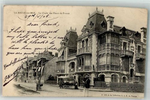 La Baule-Escoublac 1906 Hotel Le Chalet des Fleurs de France