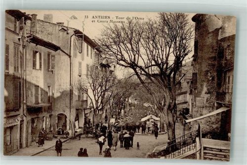 Antibes Marktszene Tour d l´Orne