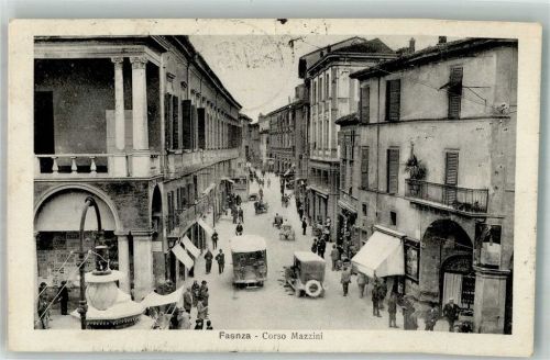 Faenza 1924 Auto Geschäft Corso Mazzini
