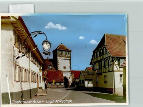 75385 W7265 Neubulach FOTO KEINE AK Gasthäuser Adler u. Hirschen