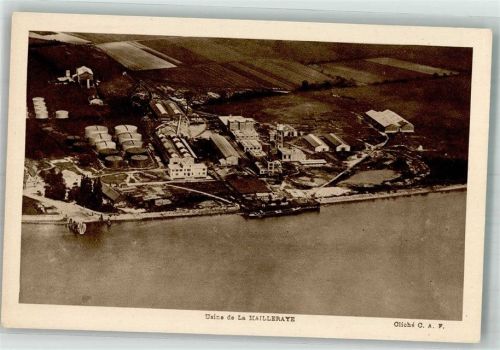 La Mailleraye-sur-Seine Fliegeraufnahme Fabrik