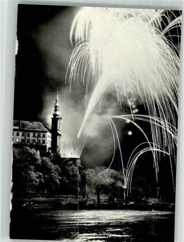 Decin Schloss Feuerwerk