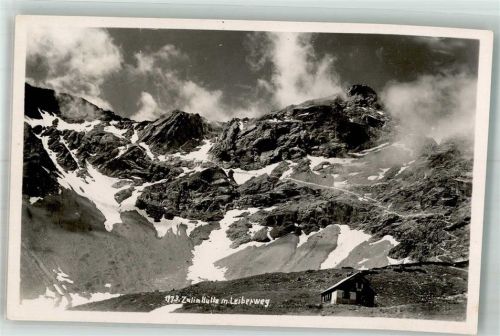 Oberzalimhütte Berghütte mit Leiberweg Hüttenstempel