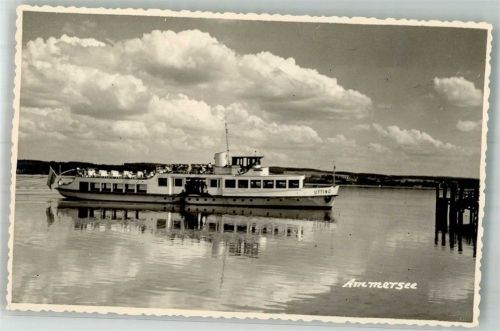 Schondorf Binnenschiff Utting auf dem Ammersee Ort lt. Fotograf Reisinger