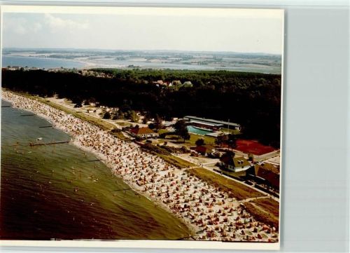 Hohwacht Luftaufnahme Strand Freibad