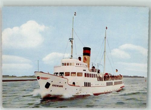 Borkum Seebäderschiff Rheinland