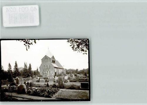 Schobüll Kirche mit Friedhof