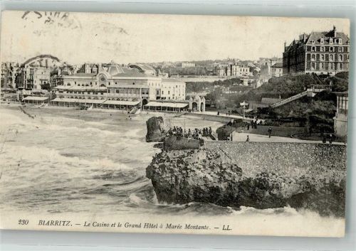 Biarritz 1913 Gradn Hotel Le Casino