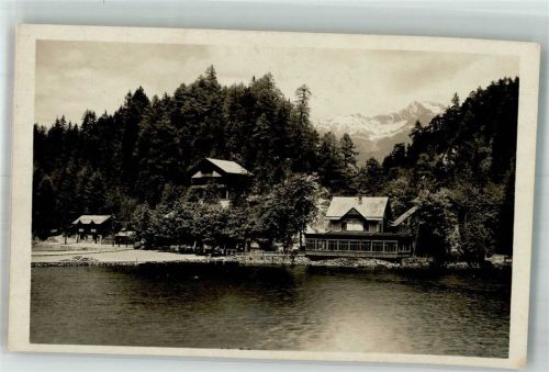 Lienz 1929 Gasthaus Tristachsee