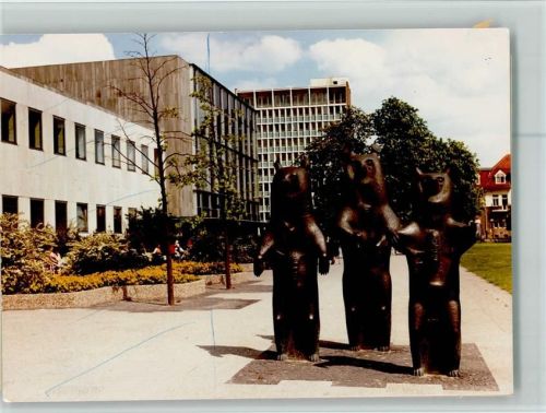 Oldenburg Berliner-Platz Bären-Denkmal