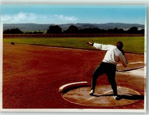 W4700 Hamm , Westf Kugelstoßer Leichtathletik FOTO KEINE AK