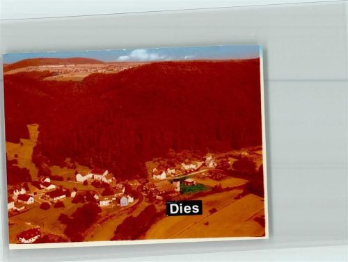 Dies Luftaufnahme