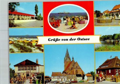 Ostseebad Zingst a Darß Riesenkarte