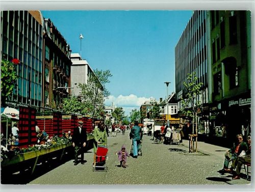 Trondheim Nordre Straße Fußgängerzone