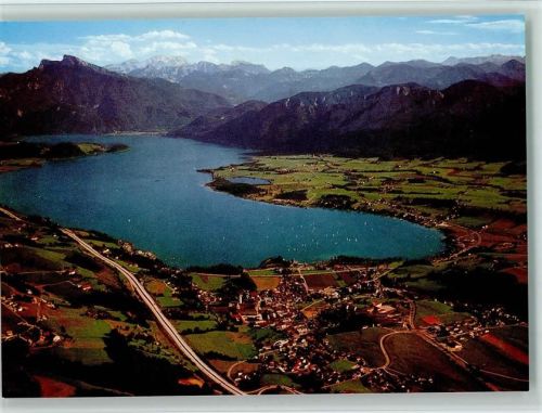 Mondsee Luftaufnahme