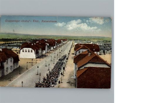 99885 O5807 Ohrdruf - Ohrdruf Truppenlager, Kaiserstrasse AKU1