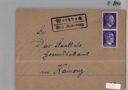 Weißbach Landpoststempel