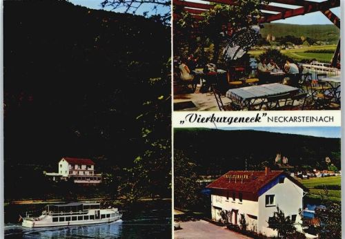 69239 W6918 Neckarsteinach - Cafe Restaurant Pension Vierburgeneck