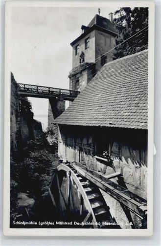 Hagnau Schloss Mühle Brücke