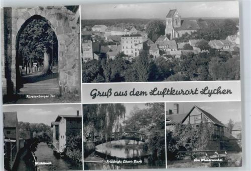 Lychen Park Brücke See