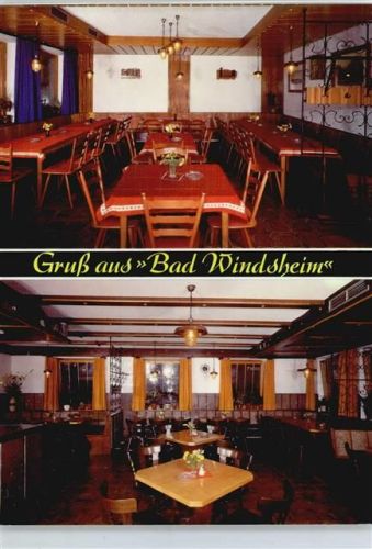 Bad Windsheim Gasthof Goldener Schwan ROthenburger Straße