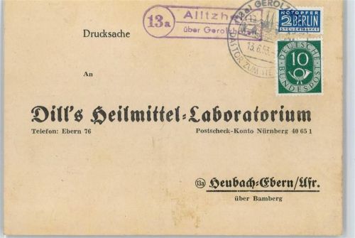 Alitzheim Landpoststempel