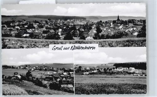 Bottenhorn Gesamtansicht Feld Haus