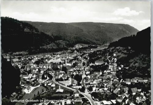 75323 W7547 Calmbach - Fliegeraufnahme