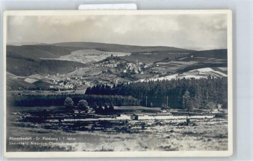 Feldberg Berg Feld Baum Haus Panorama