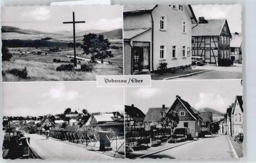 Dodenau Fahrrad Auto Brücke Straße Kreuz