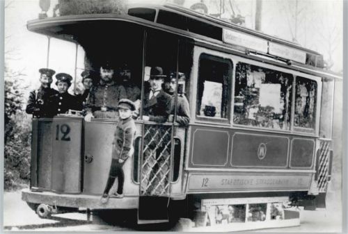 Cottbus 1908 Straßenbahn Dresdener Straße