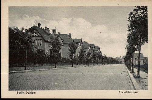 10115 W1000 Berlin, Dahlem - Altenstein-Straße