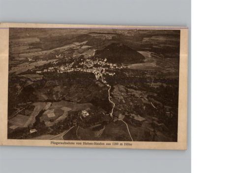 Hohenstaufen Luftaufnahme